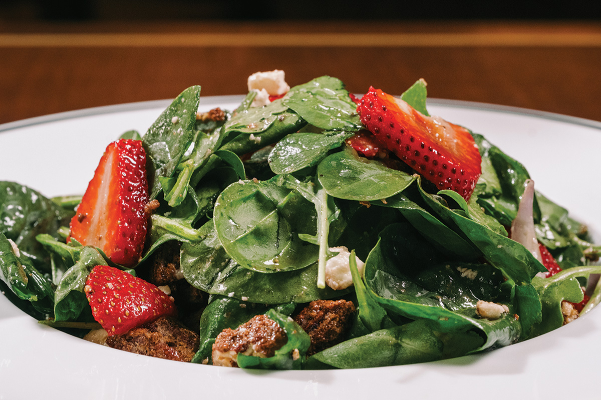 Bohanans Strawberry and Spinach Salad Bohanans Strawberry and Spinach Salad