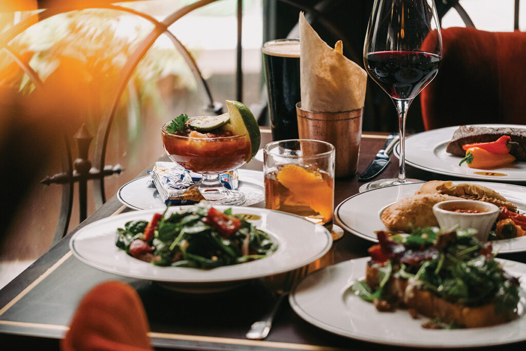 Bohanans table with new menu items