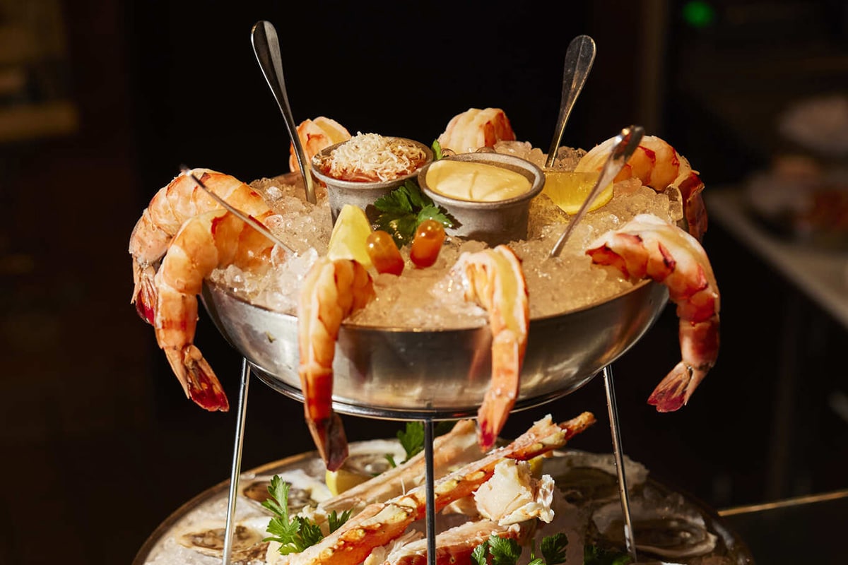 Seafood tower