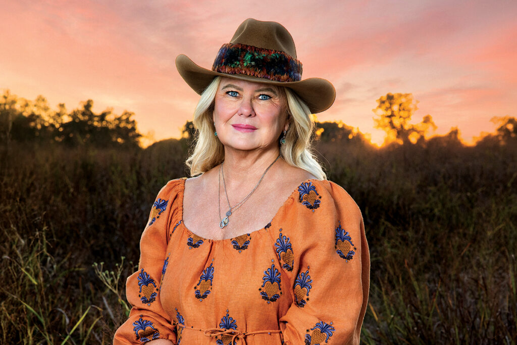 Susan Naylor Orange Dress horz photo